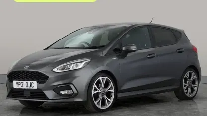 Usado Ford Fiesta ST-Line X 125 HP (91 kW) 2021 Cinzento Citadino