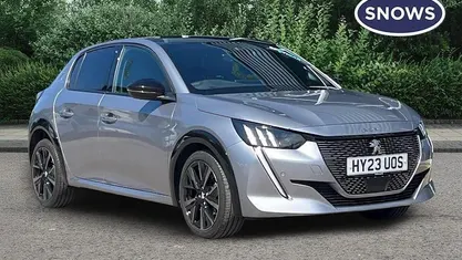 Used Peugeot 208 GT 102 HP (75 kW) 2023 Cumulus grey Hatchback