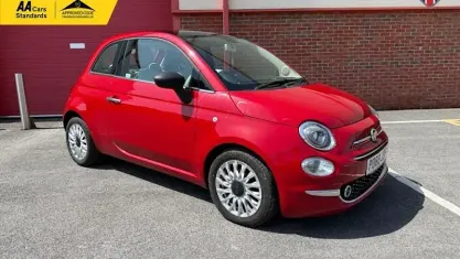 Used Fiat 500 Lounge 69 HP (50 kW) 2018 Red Hatchback