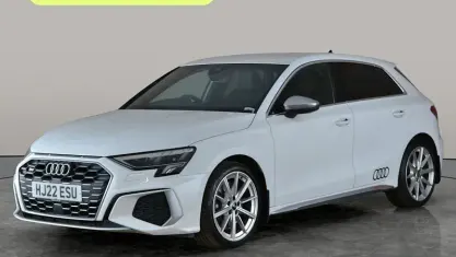 Usado Audi S3 Sportback Advanced 310 CV (228 kW) 2022 Blanco Utilitario