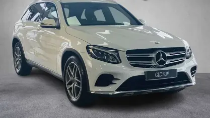 Used Mercedes GLC220 AMG line 170 HP (125 kW) 2018 White SUV