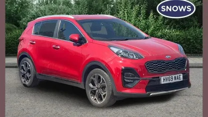 Used Kia Sportage GT-Line 177 HP (130 kW) 2019 Red SUV