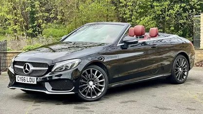 Second-hand Mercedes C220 AMG line 170 CP (125 kW) 2018 Cabrio