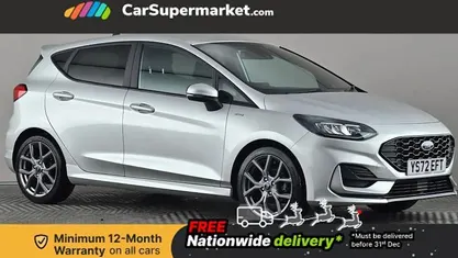 Silver Used 2021 Ford Fiesta ST-Line Hatchback | £13,197 (Fair price)