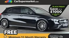 Black Used 2022 Mercedes A35 AMG Executive Hatchback | £26,976 (Fair price)