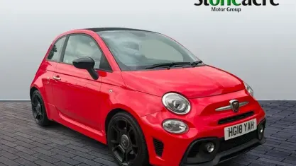 Used Abarth 595C 162 HP (119 kW) 2019 Red Cabriolet