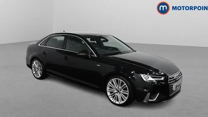 Used Audi A4 S-Line 150 HP (110 kW) 2019 Black Sedan