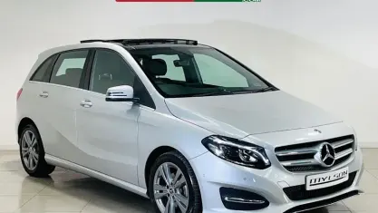 Used Mercedes B180 Exclusive 122 HP (89 kW) 2018 Silver Hatchback