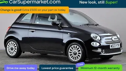 Used Fiat 500 70 HP (51 kW) 2023 Black Hatchback