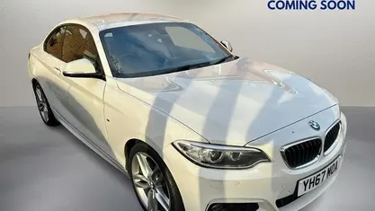 White Used 2017 BMW 220 M Sport Coupe | £14,650 (Fair price)