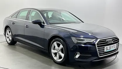Used Audi A6 Sport 204 HP (150 kW) 2020 Blue Sedan