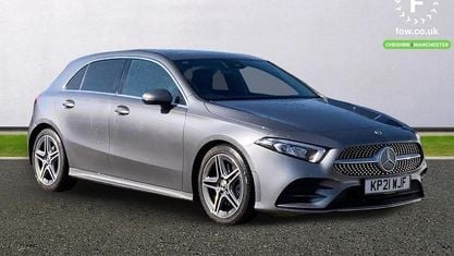 Usado Mercedes A220 AMG line 190 HP (139 kW) 2020 Cinzento Citadino