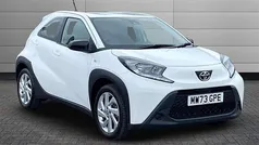 White Used 2023 Toyota Aygo PURE Hatchback | £12,350 (Fair price)