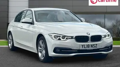 Used BMW 318 Sport Line 150 HP (110 kW) 2018 White Sedan