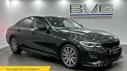 Black Used 2019 BMW 330e M Sport Sedan | £16,994 (Fair price)
