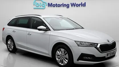 Used Skoda Octavia SE Technology 110 HP (80 kW) 2022 White Estate
