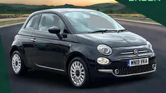 Black Used 2019 Fiat 500 Lounge Hatchback | £7,470 (Fair price)