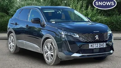 Used Peugeot 3008 Active+ 131 HP (96 kW) 2022 Black SUV