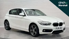 White Used 2018 BMW 118 Sport Line Hatchback | £11,367 (Fair price)