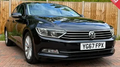 Used VW Passat Business 150 HP (110 kW) 2017 Black Sedan
