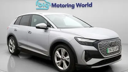 Used Audi Q4 e-tron S-Line 150 kW (204 HP) 2023 Silver SUV