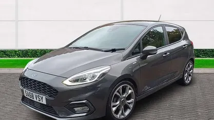 Used Ford Fiesta ST-Line X 125 HP (91 kW) 2018 Grey Hatchback