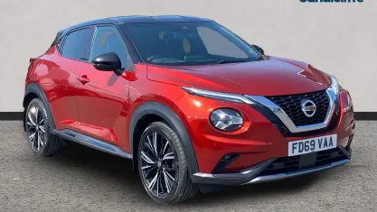 Used Nissan Juke Tekna+ 117 HP (86 kW) 2019 Red SUV