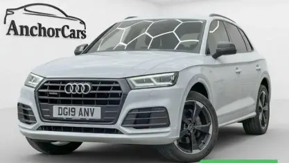 Used Audi Q5 Black Edition 190 HP (139 kW) 2019 White SUV