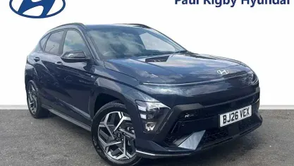 Used Hyundai Kona N Line 137 HP (100 kW) 2026 Blue SUV