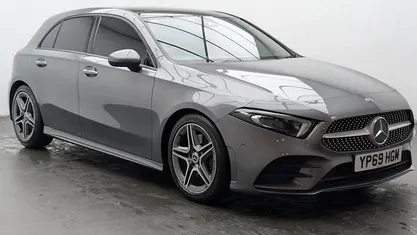 Used Mercedes A220 AMG Line Premium Plus 190 HP (139 kW) 2019 Grey Hatchback
