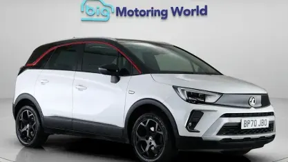 Second-hand Vauxhall Crossland SRi 110 CP (80 kW) 2021 Alb SUV