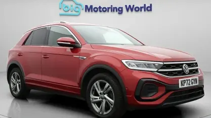 Used VW T-Roc R-line 150 HP (110 kW) 2022 Red SUV