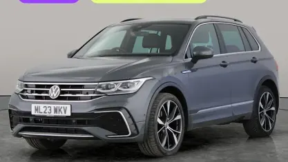 Usado VW Tiguan R-line 150 CV (110 kW) 2023 Gris SUV