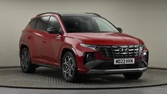 Sunset red pearl Used 2023 Hyundai Tucson N Line SUV | £24,600 (Fair price)
