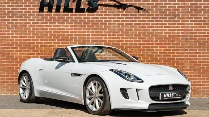 Used Jaguar F-Type Supercharged 380 HP (279 kW) 2016 White Cabriolet