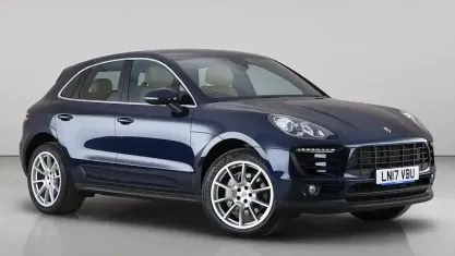 Used Porsche Macan 258 HP (189 kW) 2017 Blue SUV