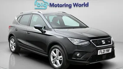 Begagnad Seat Arona FR 110 HK (80 kW) 2021 Svart SUV