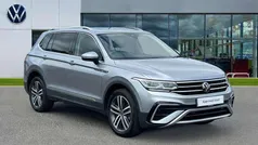 Pyrite silver metallic Used 2024 VW Tiguan Allspace Elegance SUV | £32,690 (Fair price)