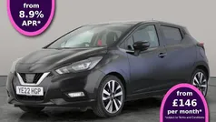Black Used 2022 Nissan Micra Tekna Hatchback | £11,362 (Fair price)