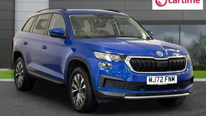 Used Skoda Kodiaq SE Drive 150 HP (110 kW) 2022 Blue SUV