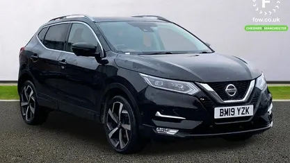 Black Used 2019 Nissan Qashqai Tekna SUV | £11,199 (Fair price)