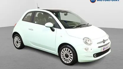 Green Used 2021 Fiat 500 Lounge Hatchback | £10,299 (Fair price)