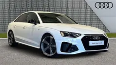 White Used 2021 Audi A4 Black Edition Sedan | £20,694 (Fair price)