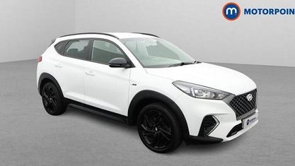 Używany Hyundai Tucson N Line 136 KM (100 kW) 2020 Biały SUV