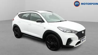 Used Hyundai Tucson N Line 136 HP (100 kW) 2020 White SUV