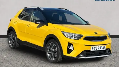 Used Kia Stonic First Edition 108 HP (79 kW) 2018 Yellow SUV