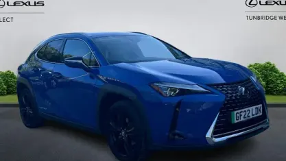 Used Lexus UX 300e 150 kW (204 HP) 2022 Blue SUV
