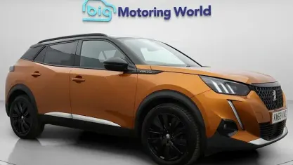 Used Peugeot 2008 GT-line 130 HP (95 kW) 2020 Orange SUV