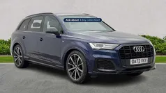 Blue Used 2022 Audi Q7 Black Edition SUV | £41,509 (Fair price)