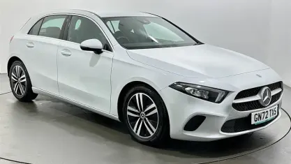 Used Mercedes A180 116 HP (85 kW) 2021 White Hatchback